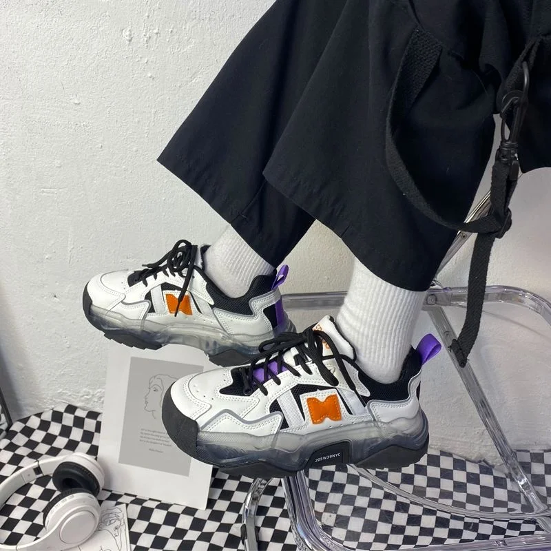 Chunky Sneakers Women 2021 Spring New Design Women's Sport Shoes Breathable Mesh Girls Brand Fashion Casual Shoes