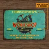 Carpenter Flying Tools Custom Classic Metal Signs