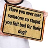 Sarcastic-Warning - Vintage Metal Signs(12*16Inch) - Warning