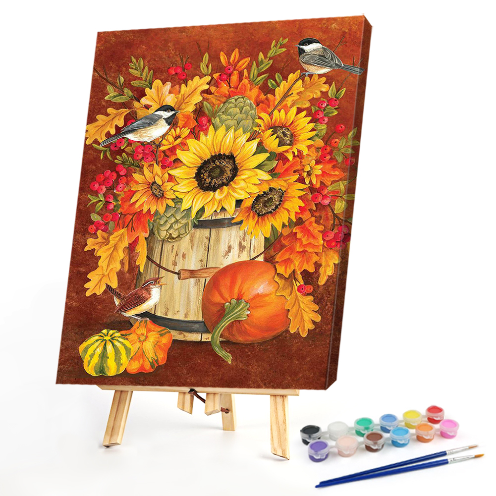 

40*50CM - Paint By Numbers - Barrel Bird, 501 Original