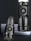 Bright LED Flashlight USB Rechargeable Portable Outdoor FlashLight 18350 Battery