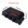 AK170 Mini Audio Amplifier Dual Channel HIFI Stereo Audio Amplifier Car Home Use