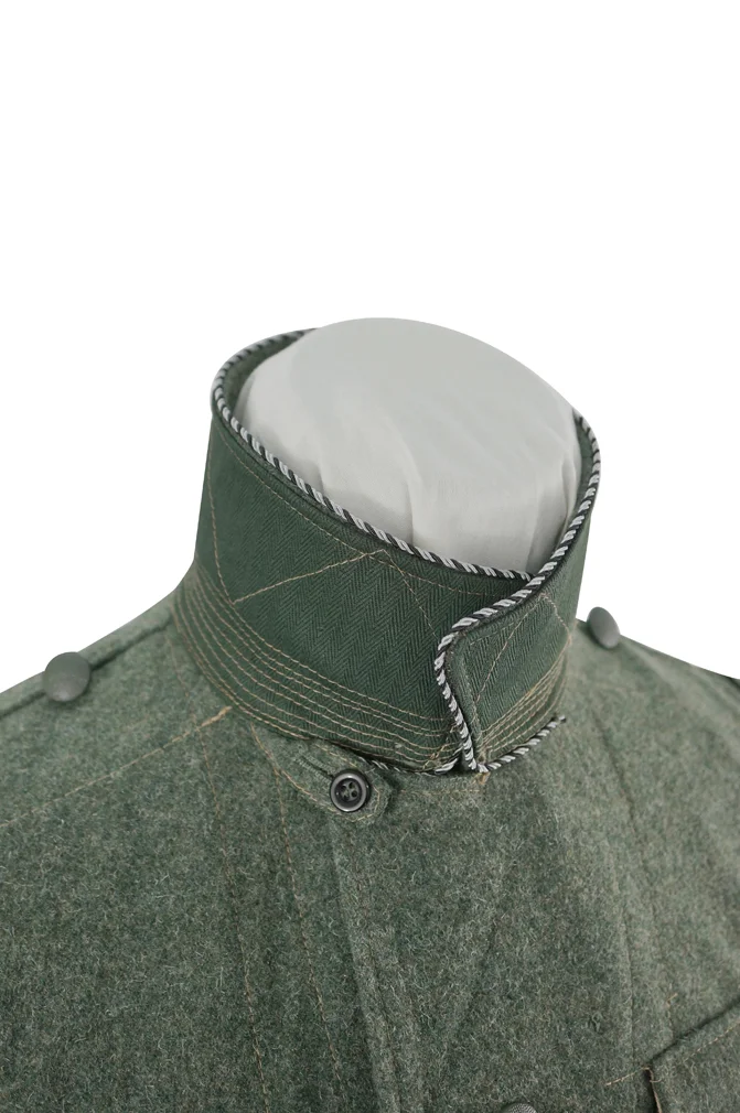   Elite German M1935 Fieldgrey Wool Tunic Feldbluse 4 Buttons German-Uniform