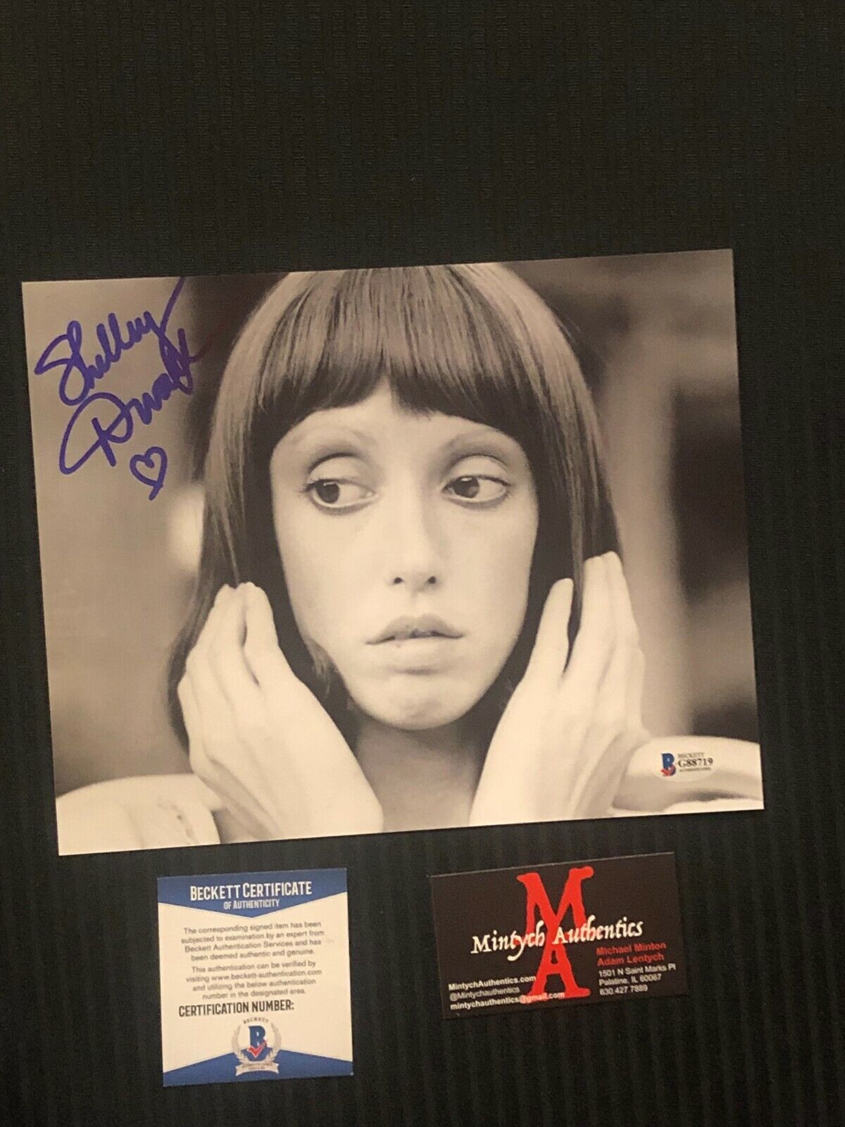 SHELLEY DUVALL AUTOGRAPHED SIGNED 8x10 Photo Poster painting! THE SHINING! BECKETT STEPHEN KING