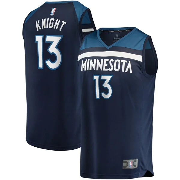 Nathan Knight Minnesota Timberwolves Fanatics Branded Youth Fast Break Replica Jersey - Icon Edition - Navy