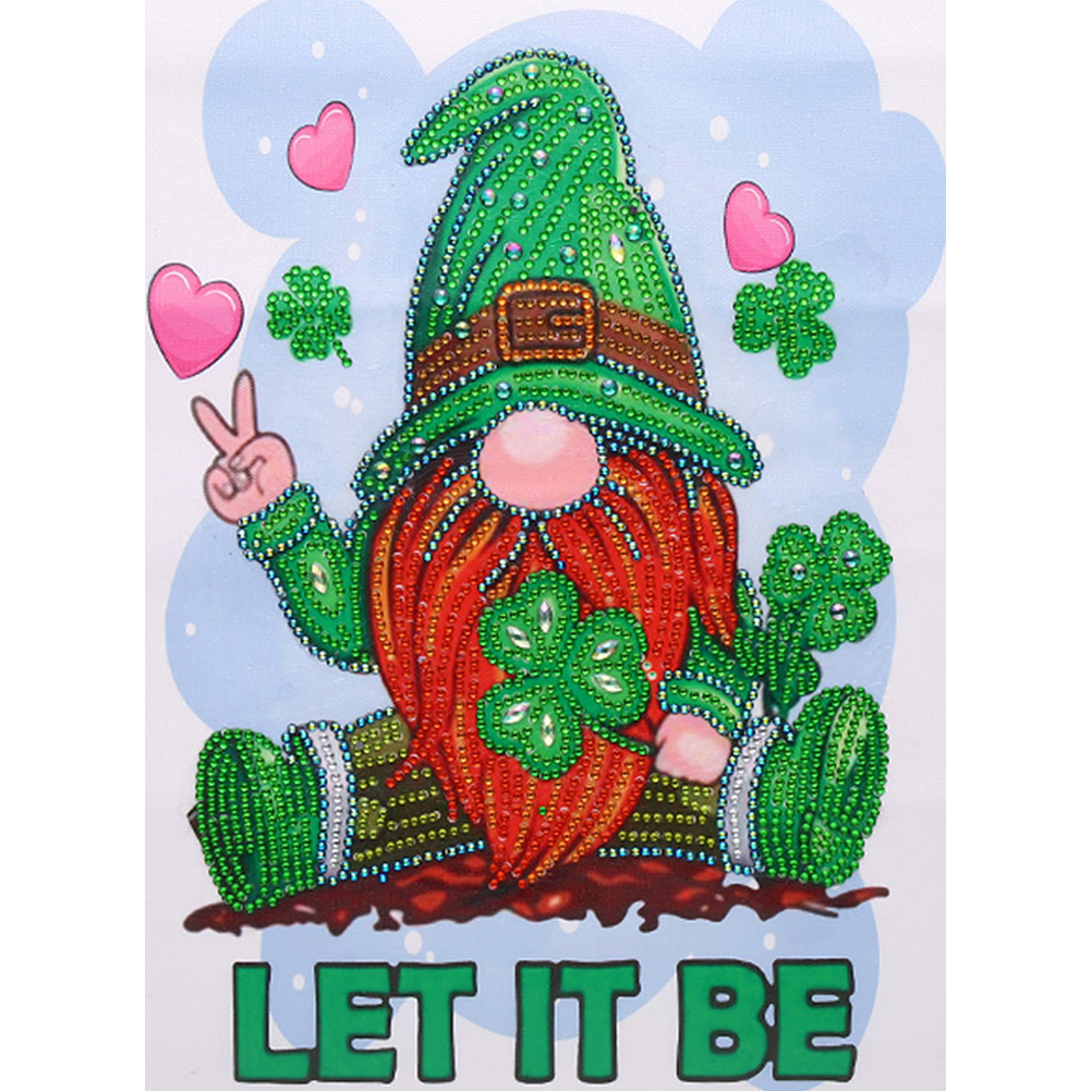 

Gnome - Special Shaped Diamond Painting - 30*40CM, 501 Original