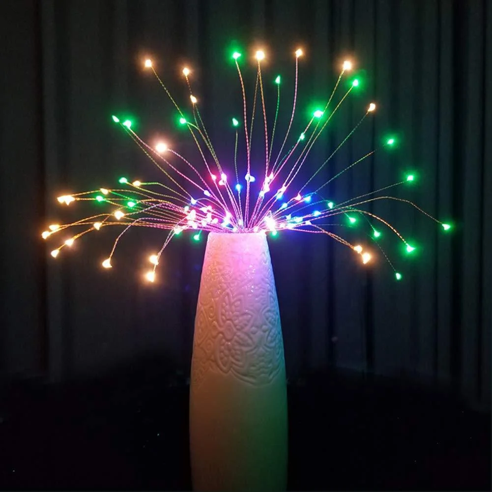 （Garden Upgrade）Led Copper Wire Starburst String Light