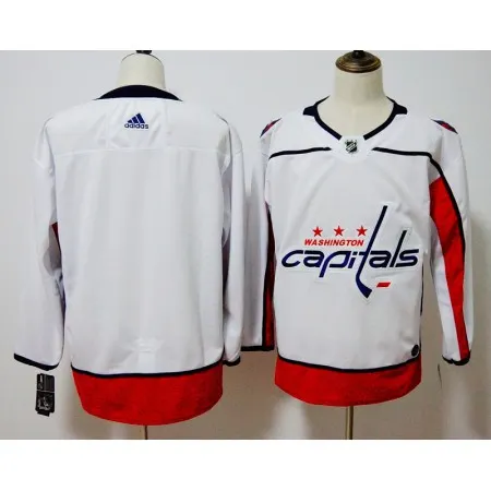 Men's  Washington Capitals White Stitched NHL Jersey