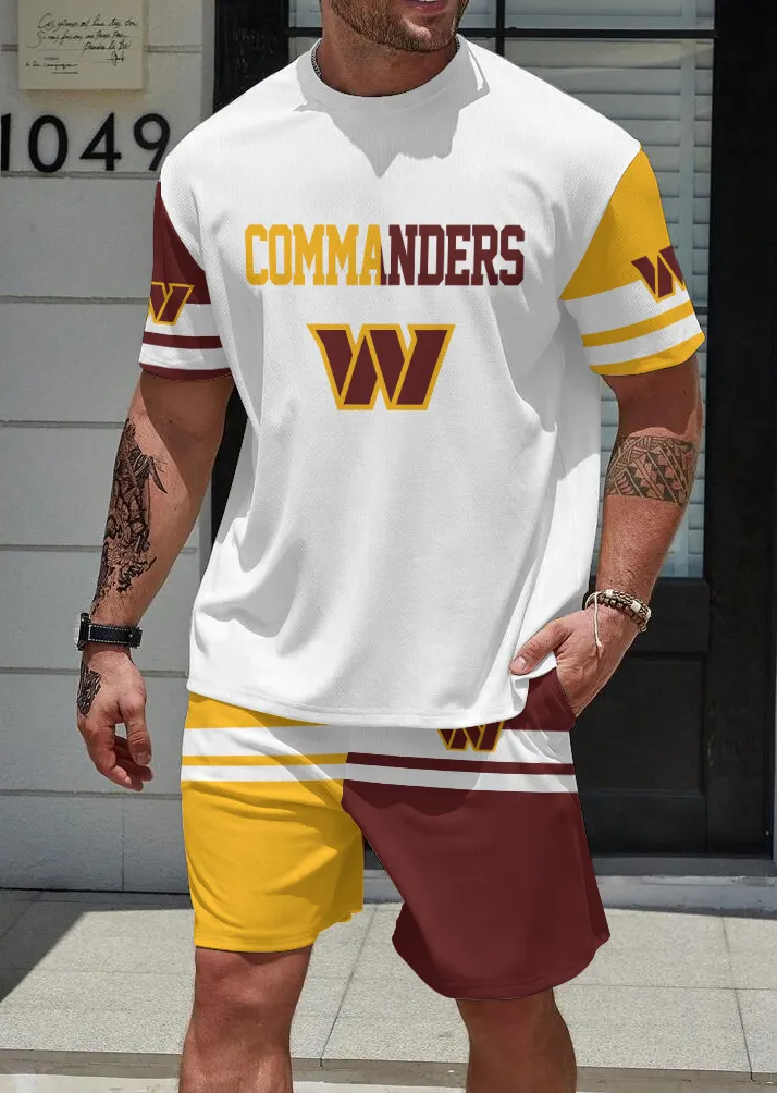 Washington Commanders  Limited Edition Top And Shorts Two-Piece Suits