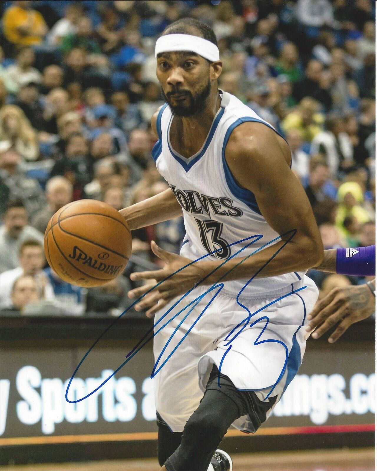 Corey Brewer Autographed 8x10 Houston Rockets T'WolvesA862