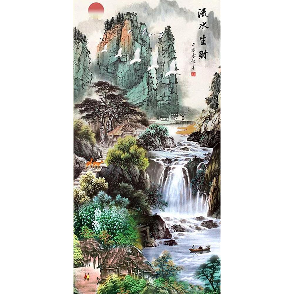 

Landscape - Round Drill Diamond Painting - 85*45CM (Big Size), 501 Original