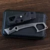EDC iron ridge crowbar titanium alloy bottle opener multifunctional portable play emergency decompression toy equipment
