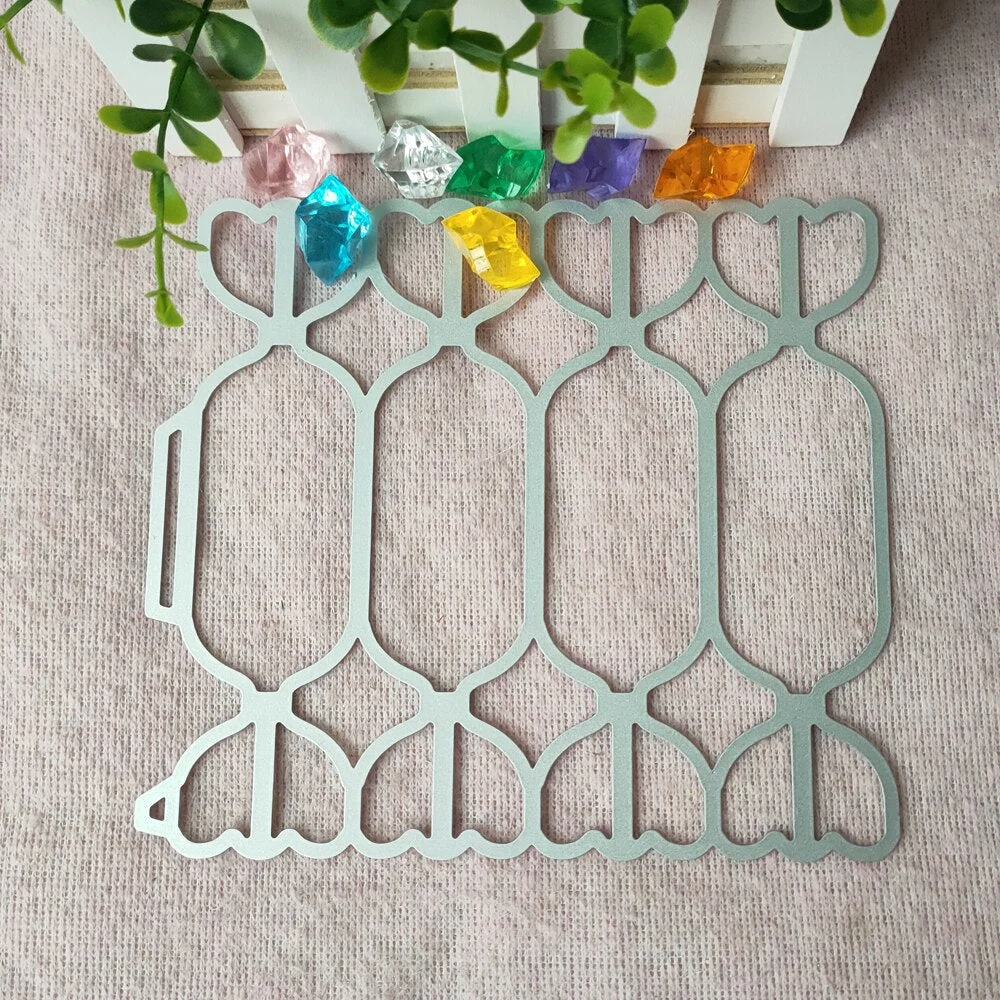 New Christmas Gift New Candy Box cutting Die Metal DIY Photo album scrapbook Decoration Card