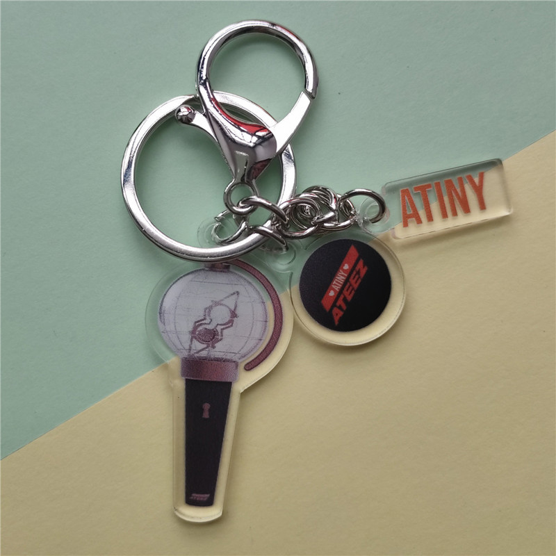 ATEEZ Lightstick Acrylic Keychain