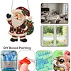 Santa Claus Acrylic DIY Diamond Painting Pendant Double-Sided Print Kit