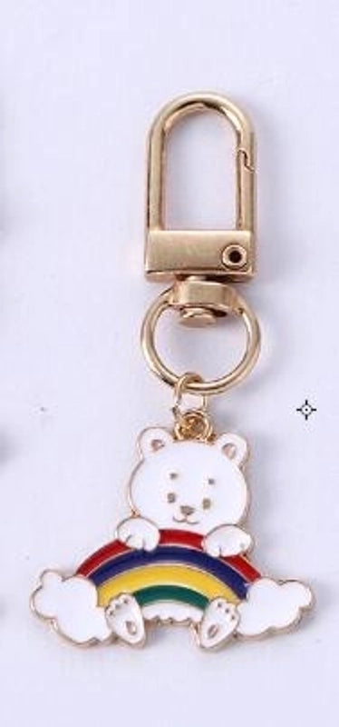 Minimalist Cat Zinc Alloy Women’s Keychain