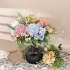 5 Stems Artificial Dandelion Rose Flower Bunch