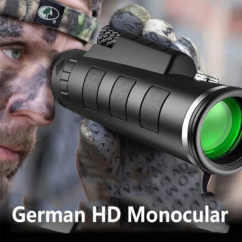 Professinoal Telescope Monocular Night Powerful Binoculars Waterproof Mini Pocket Zoom With Smartphone Outdoor Hunting Camping