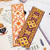 6pcs Mandala-DIY Stamped Cross Stitch Bookmark 47x28cm (Single-Sided)