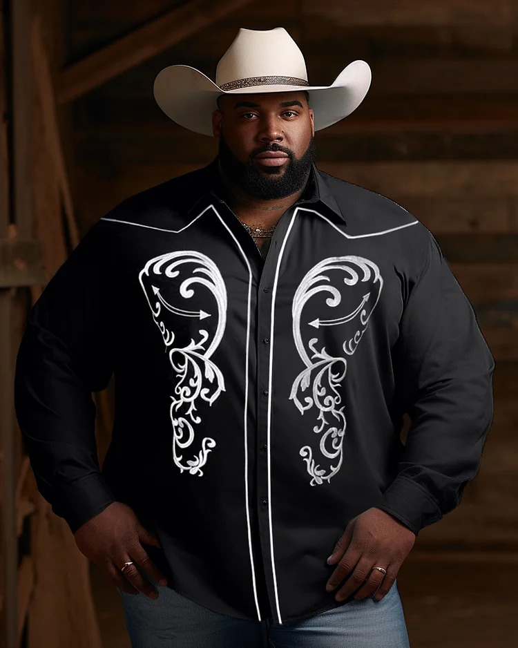 big and tall western shirts
