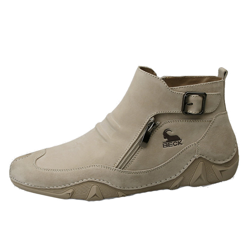 Solid Color Leather Shoes DANRRIO.COM DANRRIO