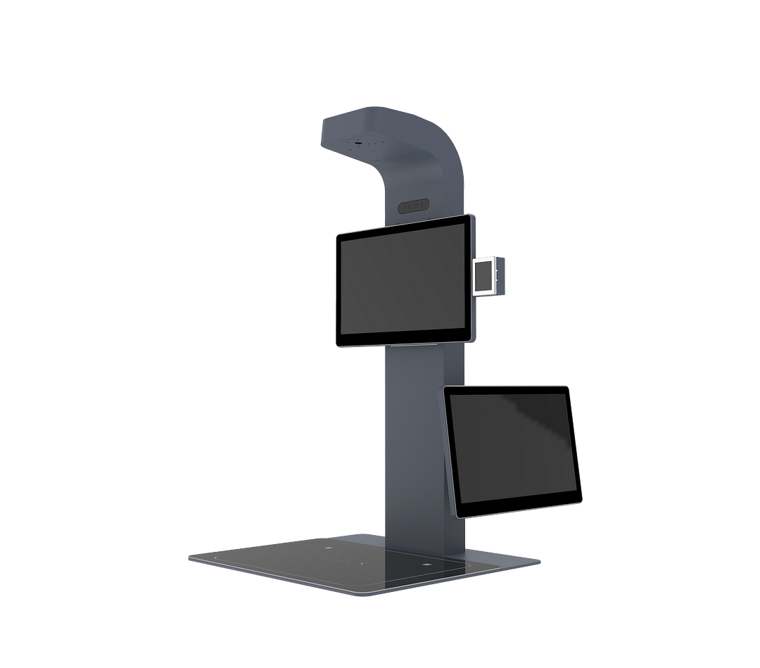 RFID AI image recognition Android intelligent terminal RFID self service checkout self service ordering kiosk touch screen
