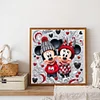 Mickey mouse-plein diamant rond peinture-40 * 40cm