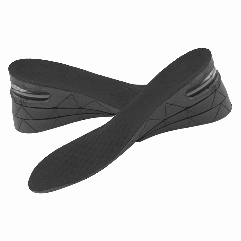 3-Layer Shoe Insole Height Increase Shoe Heel Insert Taller Cushion for Men от Cesdeals WW