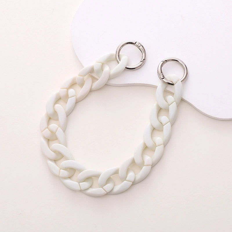 Retro Classic Style Geometric Arylic Mobile Phone Chain