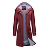 Long Casual Hooded Jacket For Women