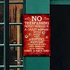 No Trespassing - Vintage Metal Signs(12*16Inch) - Warning