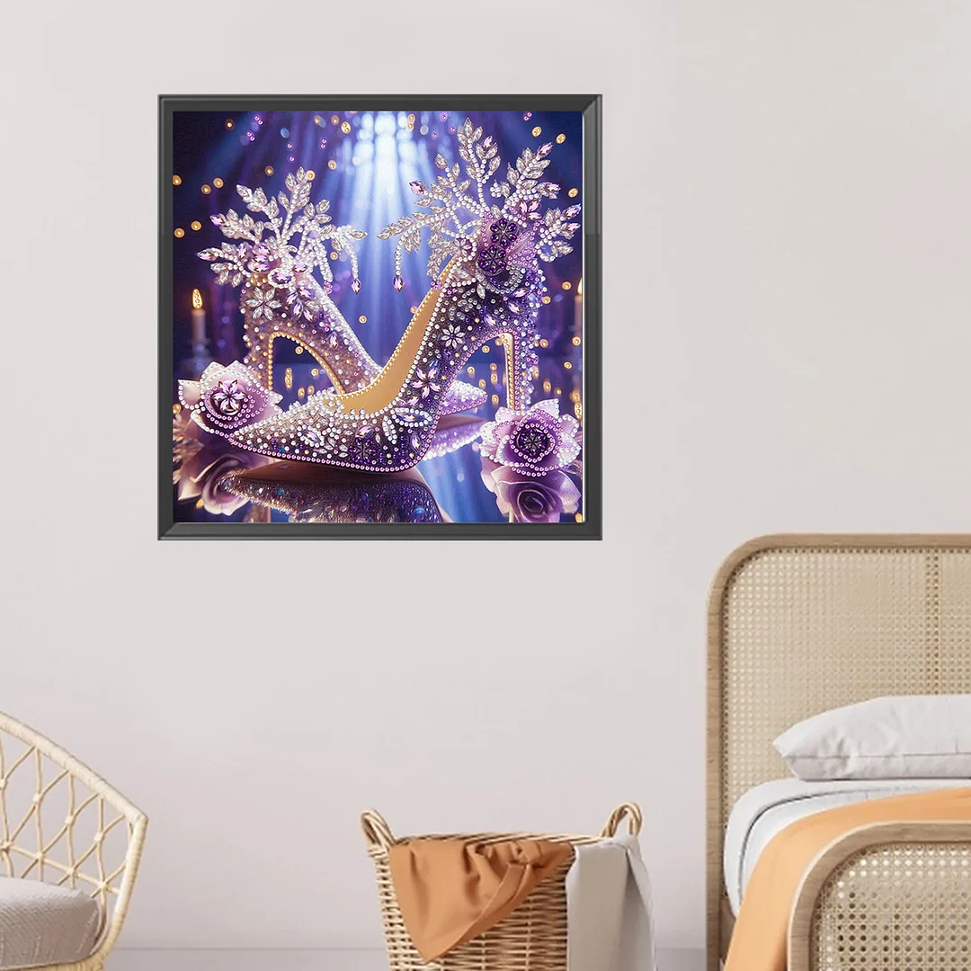 Dream High Heel - Diamond Painting - Partial Special Shaped Drill(Canvas|30*30cm)