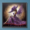 Elegante Dame - speziell geformte Diamond Painting - 30*30cm
