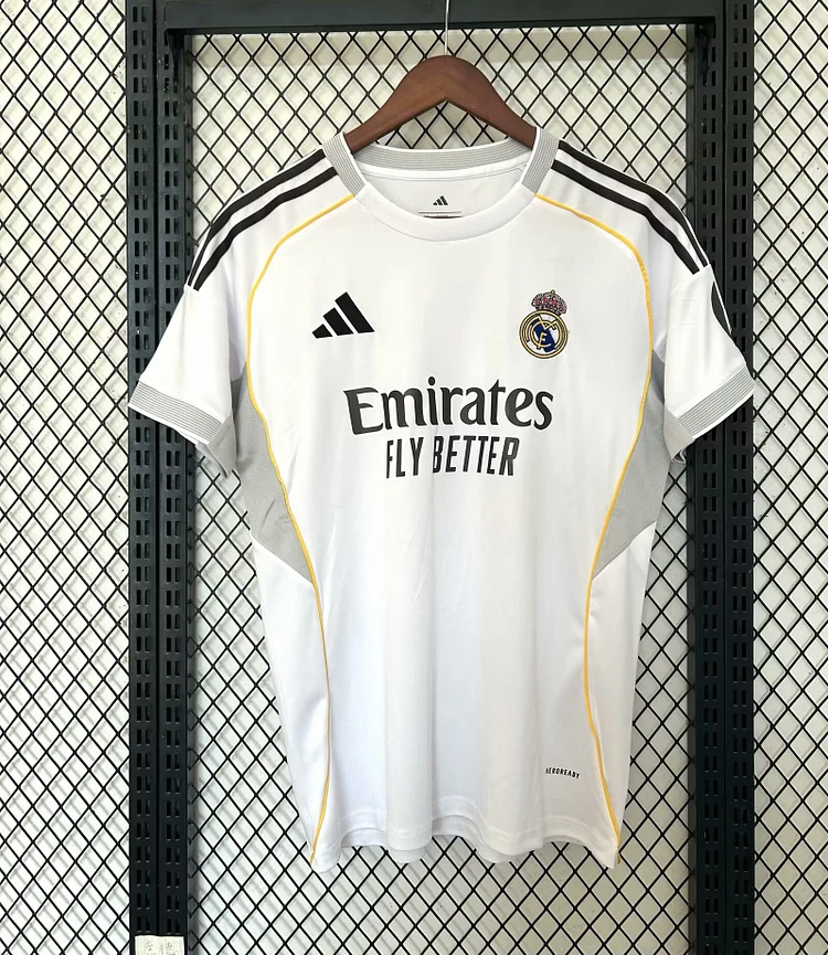 2025-26 Real Madrid Home - Jersey - Fan Edition
