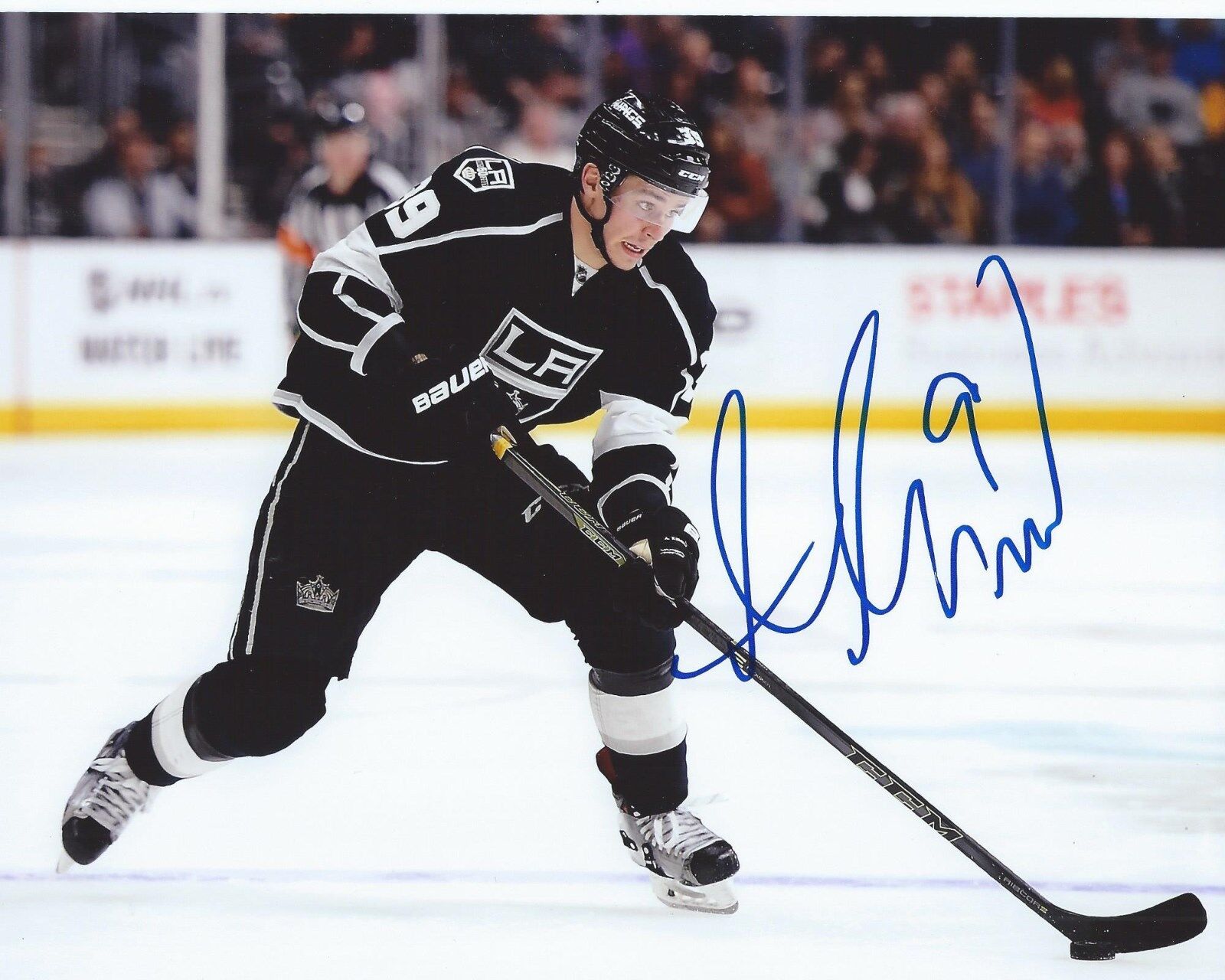 Adrian Kempe Signed 8x10 Photo Poster painting Los Angeles Kings Autographed COA