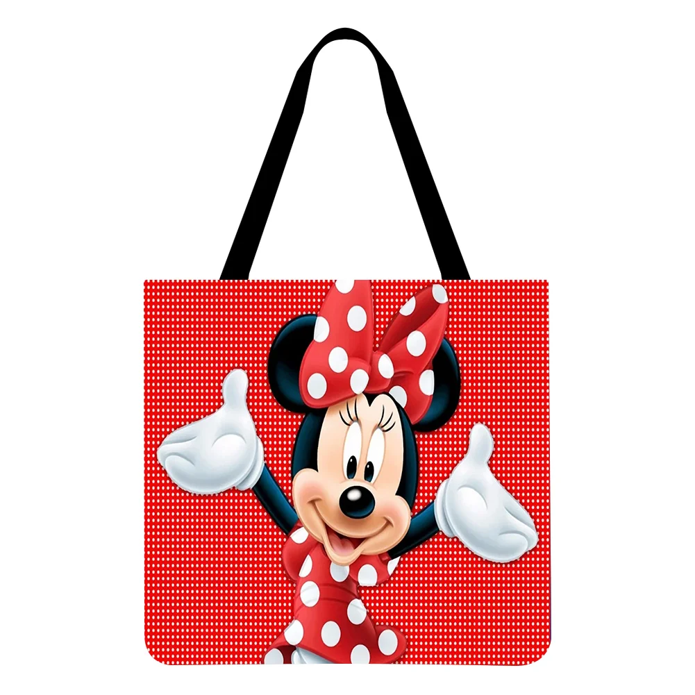 Linen Tote Bag-Cartoon