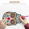 5D DIY Diamond Painting 7 Color Night Light Lamp Home Decoration Ornament Gift Kit(Skull)
