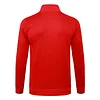 25/26 Manchester United Red long zipper  Training Jacket Set