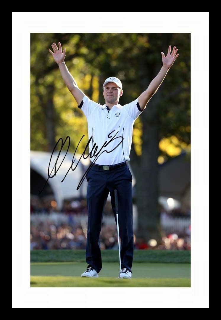 Martin Kaymer - 2012 Ryder Cup Autograph Signed & Framed Photo Poster painting