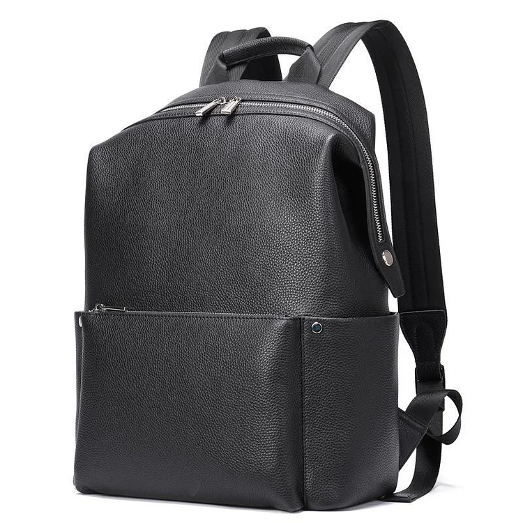 Casual School Travel Laptop Large Capacity Leather Backpacks