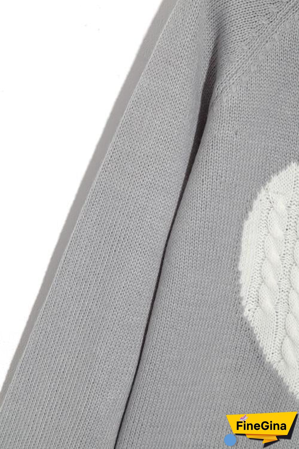 Thanks Love Heart Sweaters