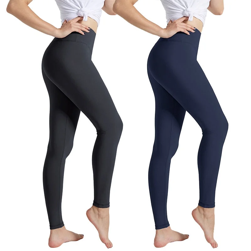 Solid Leggings Women Fitness Leggings Push Up Leggings For Women Gym Fitness High Waist Sports Casual Leggins Mujer