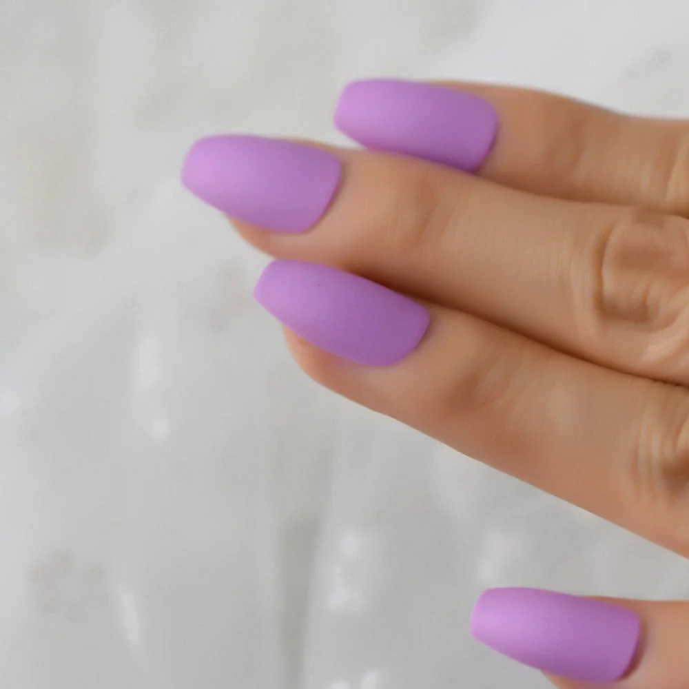 Extra long Stiletto Grey Marble Fake Nails Stone Pattern Pointed Dark Shiny Long Press On False Nails for Finger 24 Count-Nail Inspo