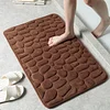 🔥Hot Sale 49% OFF NOW - Cobblestone Embossed Bathroom Bath Mat -