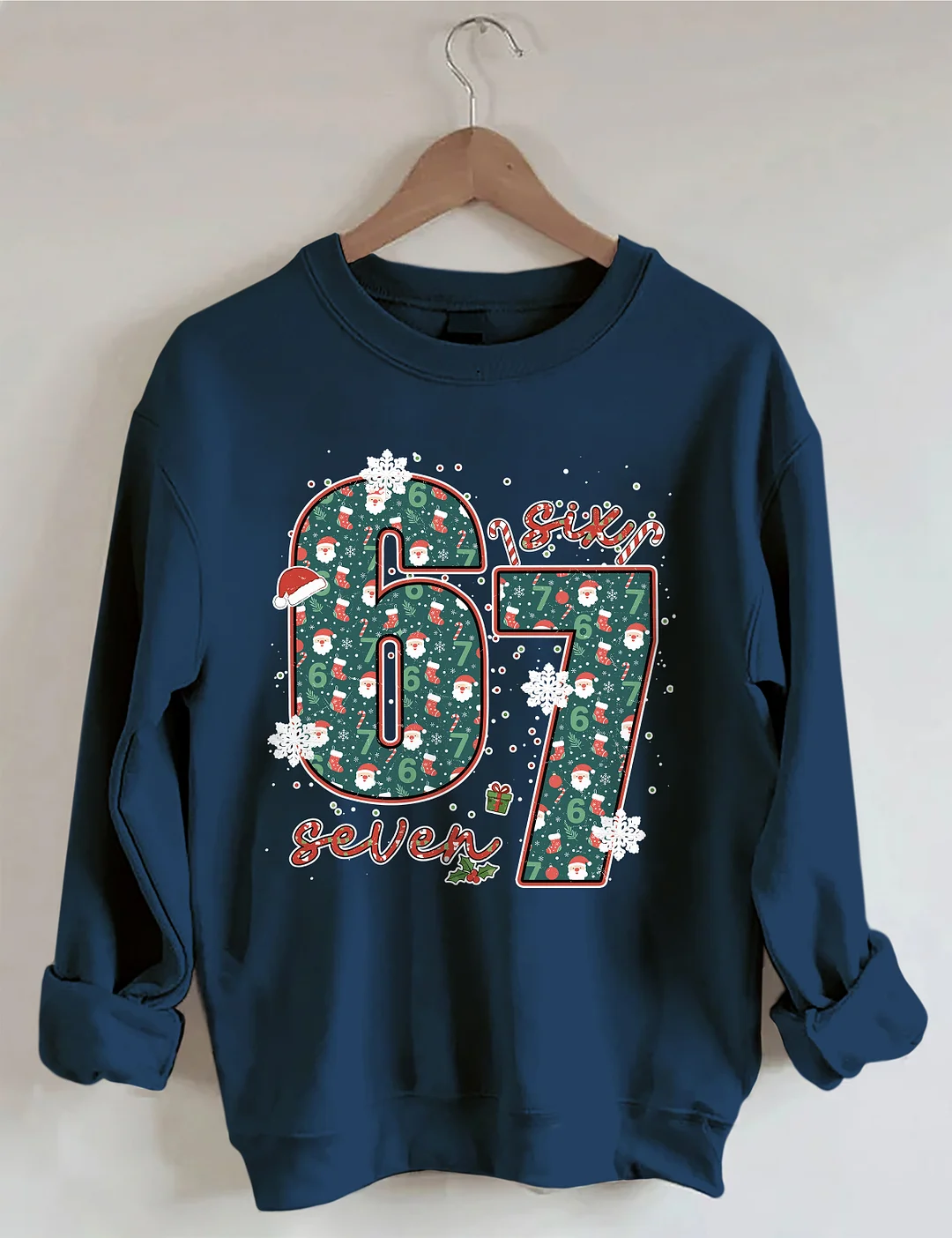 Six Seven Christmas Sweatshirt