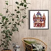 Diamond Painting-DIY Crystal Rhinestone Xmas Cottage（40x40cm）