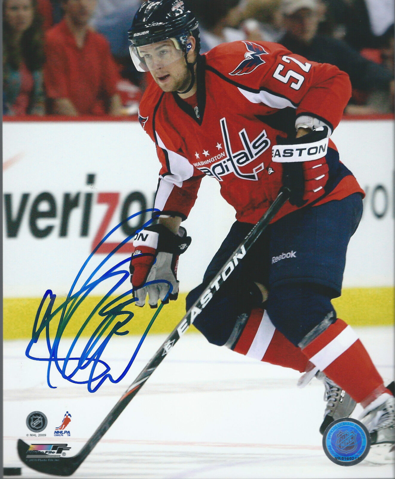 GFA Washington Capitals * MIKE GREEN * Signed 8x10 Photo Poster painting AD1 COA