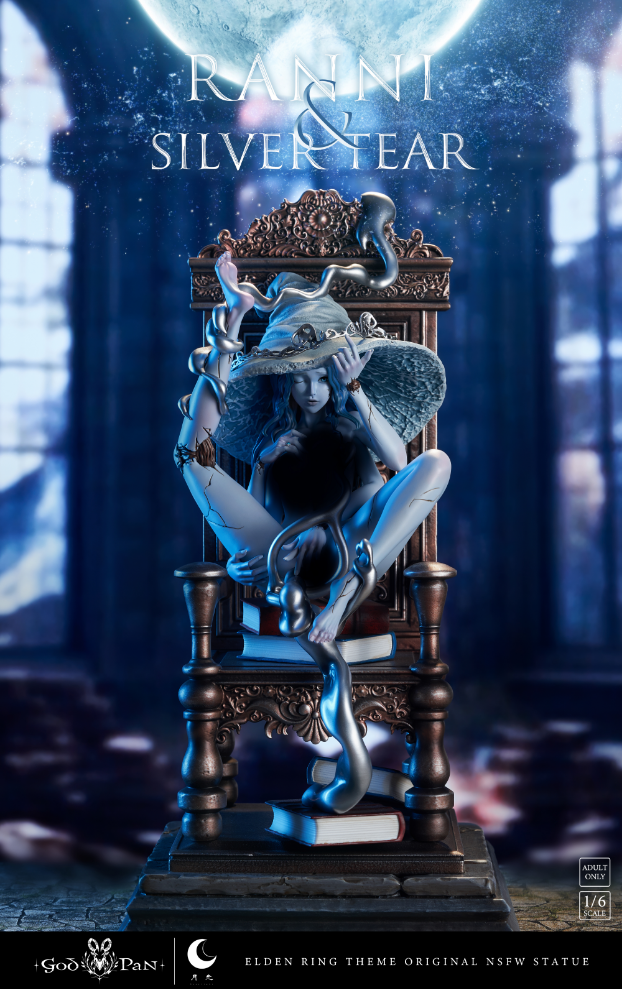 In-stock God Pan Studio - Elden Ring Ranni & Silver Tear 1/6 Statue(GK)-