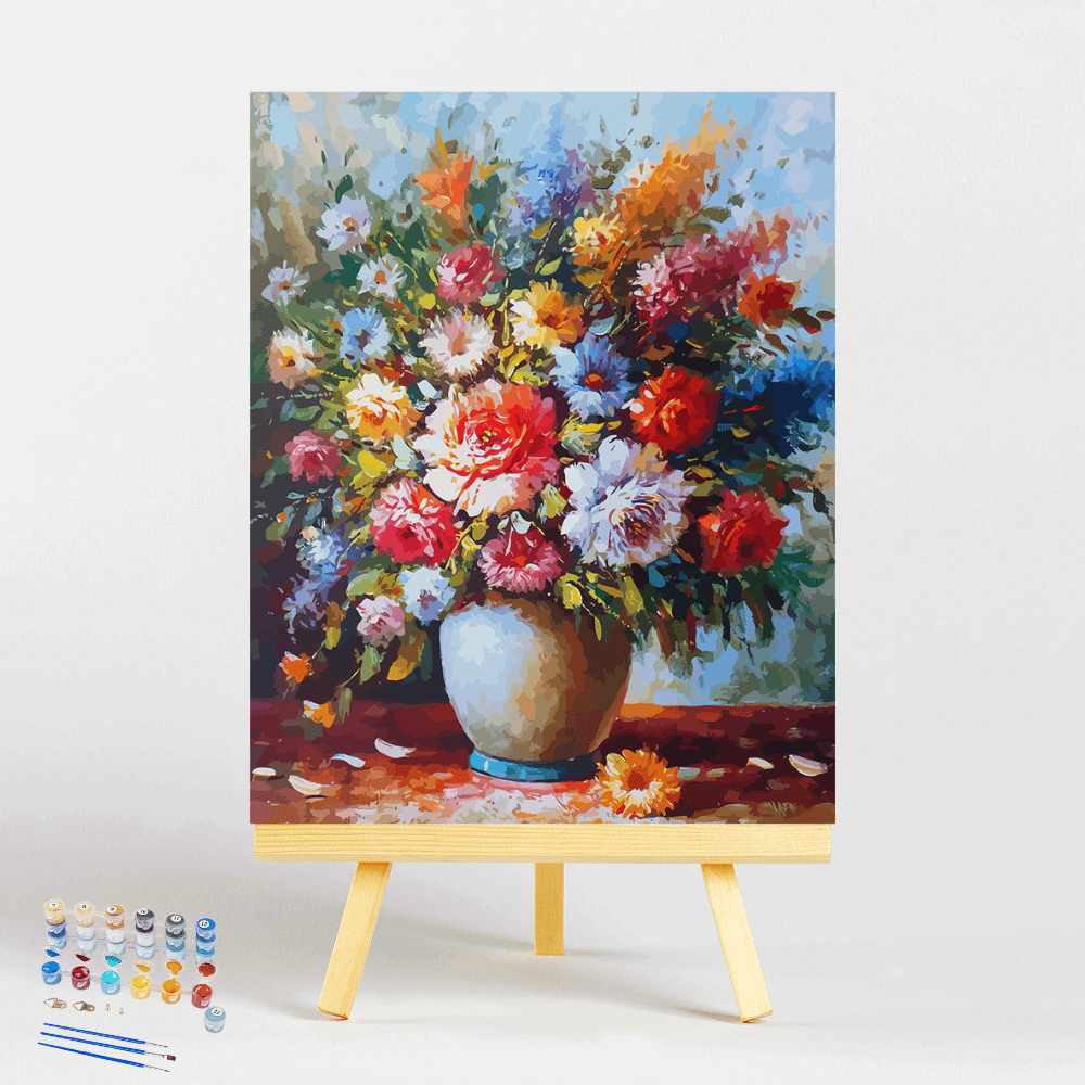 Paint By Numbers - Vintage Floral