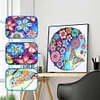 Butterfly And Flower  | Crystal Rhinestone  | Special Shaped Diamond Painting Kits